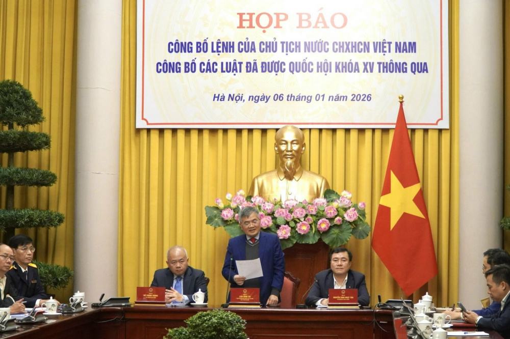 Công bố lệnh của Chủ tịch nước về Luật Thương mại điện tử