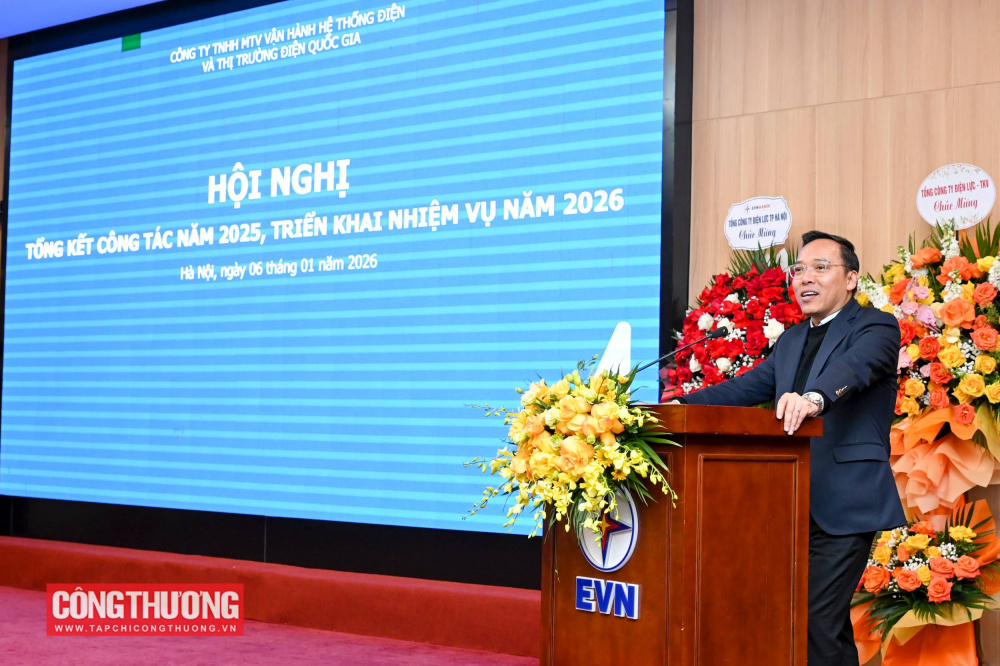 Công ty TNHH MTV Vận hành hệ thống điện và thị trường điện Quốc gia (NSMO) tổ chức Hội nghị Tổng kết công tác Đảng, Tổng kết công tác năm 2025 và triển khai nhiệm vụ năm 2026