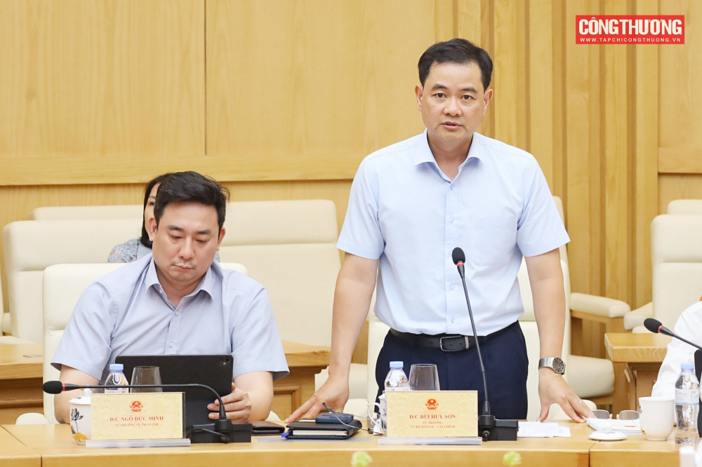 Vụ trưởng Vụ Kế hoạch - Tài chính Bùi Huy Sơn