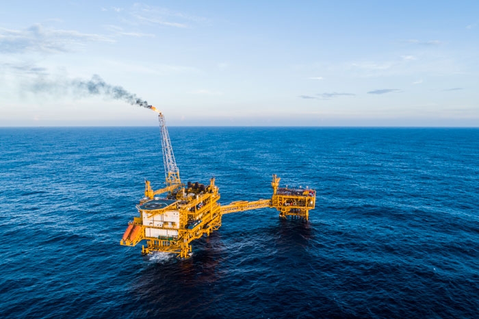 Giàn khai thác thuộc Dự án Biển Đông 01, nơi ứng dụng các giải pháp công nghệ khai thác khí – condensate trong điều kiện địa chất phức tạp, thuộc cụm công trình được trao Giải thưởng Hồ Chí Minh về khoa học và công nghệ.