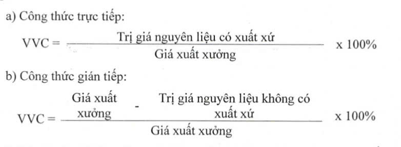 xuất xứ không thuần túy