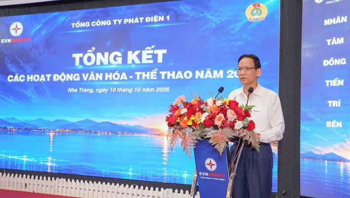 Sự kiện Văn hóa - Thể thao EVNGENCO1 năm 2026: Gắn kết sức mạnh, khơi nguồn sáng tạo