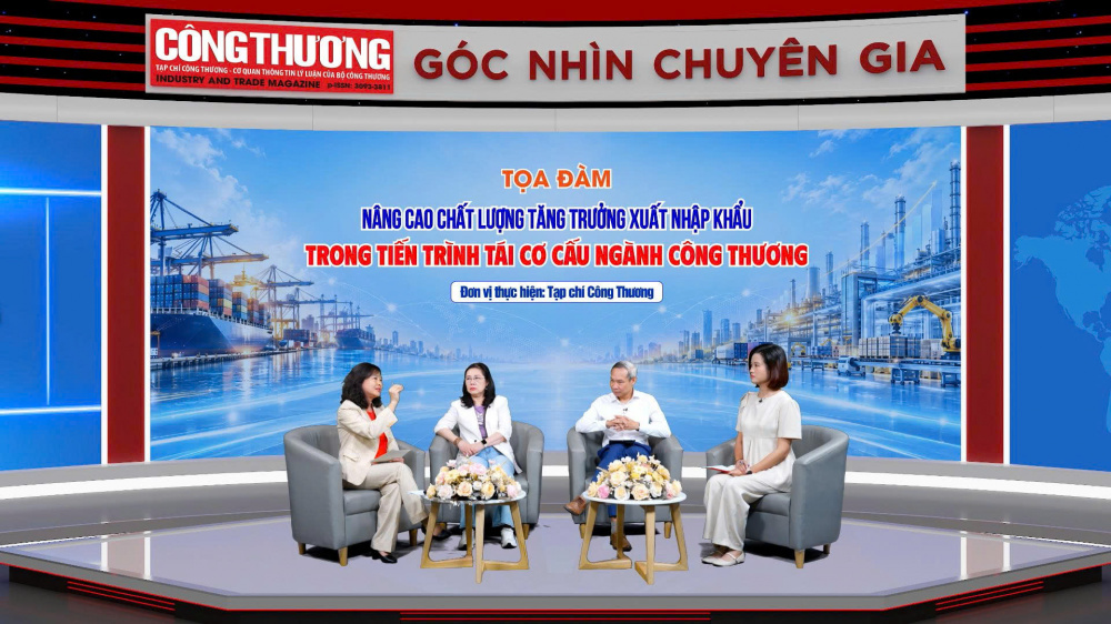 tọa đàm “Nâng cao chất lượng tăng trưởng xuất nhập khẩu trong tiến trình tái cơ cấu ngành Công Thương” do Tạp chí Công Thương tổ chức