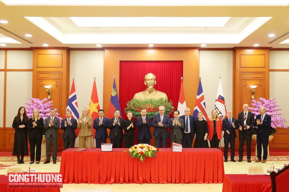 Hiệp định Thương mại Tự do Việt Nam - EFTA được kỳ vọng sẽ mở ra những cơ hội hợp tác mới, tạo động lực thúc đẩy tăng trưởng kinh tế, đổi mới sáng tạo và phát triển bền vững, qua đó mang lại lợi ích thiết thực cho người dân và cộng đồng doanh nghiệp của Việt Nam và các quốc gia thành viên EFTA