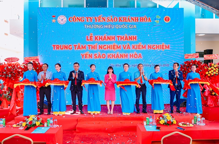 Công ty Yến sào Khánh Hòa khánh thành Trung tâm Thí nghiệm và Kiểm nghiệm Yến sào Khánh Hòa.