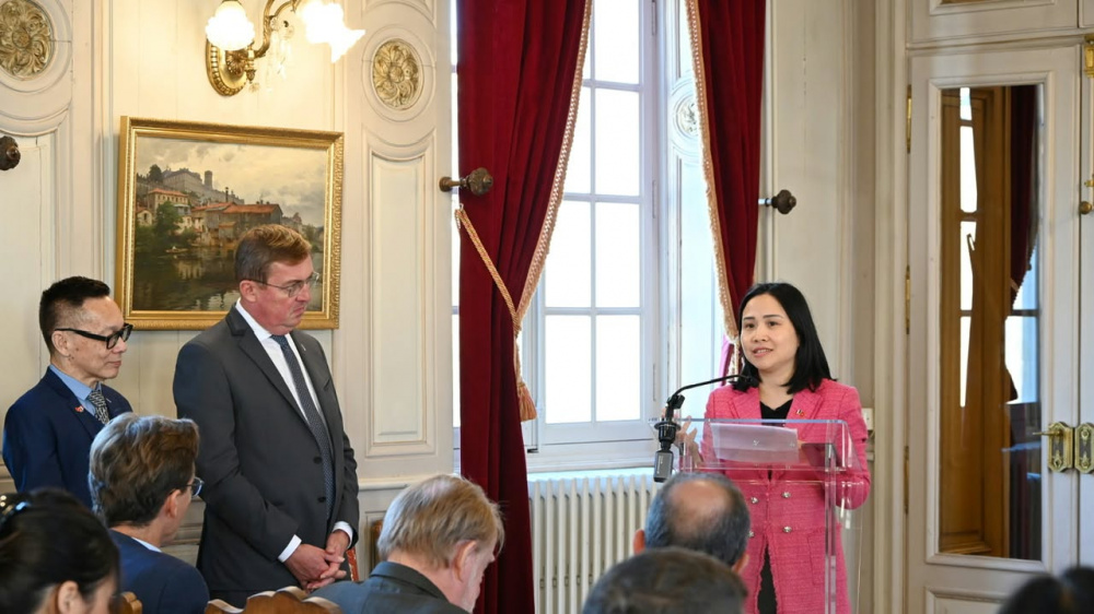 Bà Nguyễn Thảo Hiền, Phó Vụ trưởng Vụ Phát triển thị trường nước ngoài và Thương mại đa biên, Bộ Công Thương