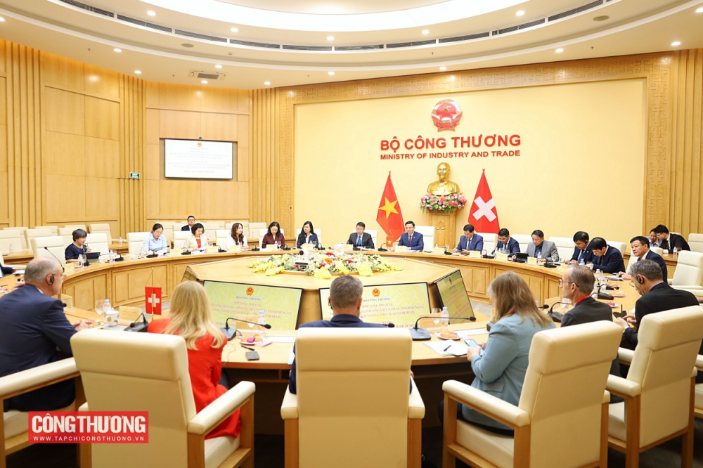 Đưa Hiệp định Thương mại tự do Việt Nam - EFTA sớm đi vào thực thi, tạo xung lực mới cho hợp tác kinh tế Việt Nam - Thụy Sỹ