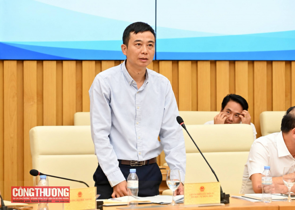 Đại diện các Trường phát biểu tại buổi làm việc