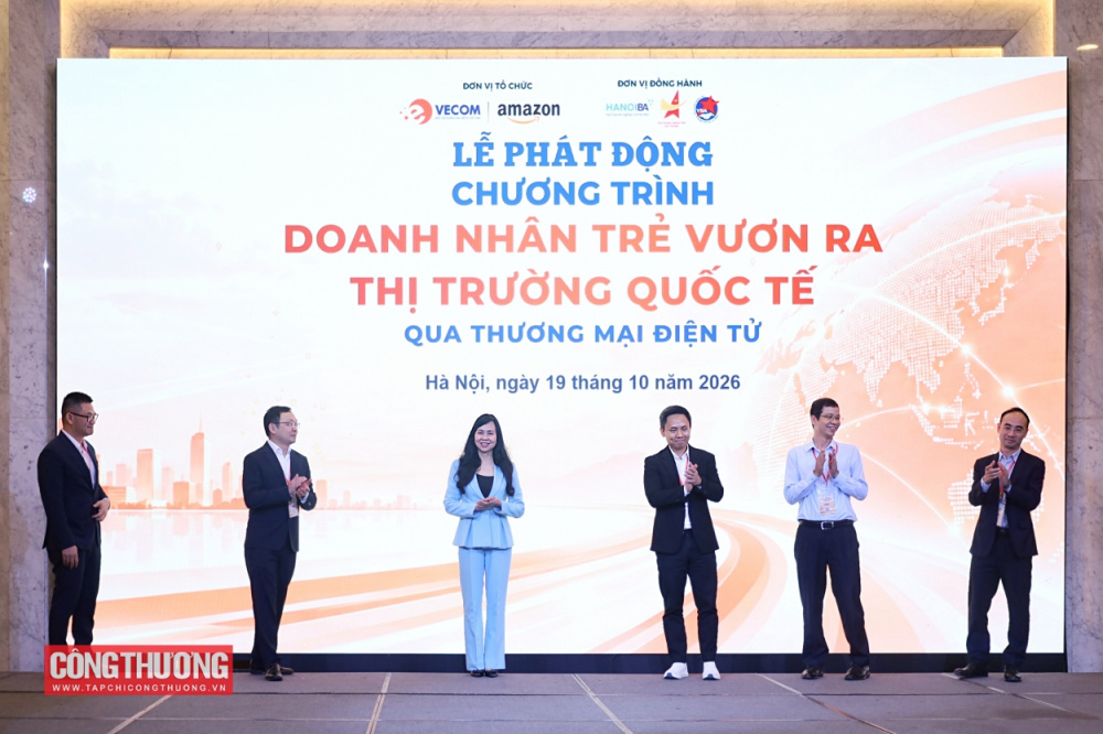 VECOM và Amazon khởi động chương trình “Doanh nhân trẻ vươn ra thị trường quốc tế qua thương mại điện tử”