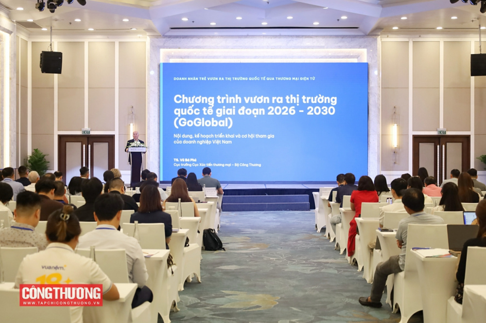 chương trình “Doanh nhân trẻ vươn ra thị trường quốc tế qua thương mại điện tử”