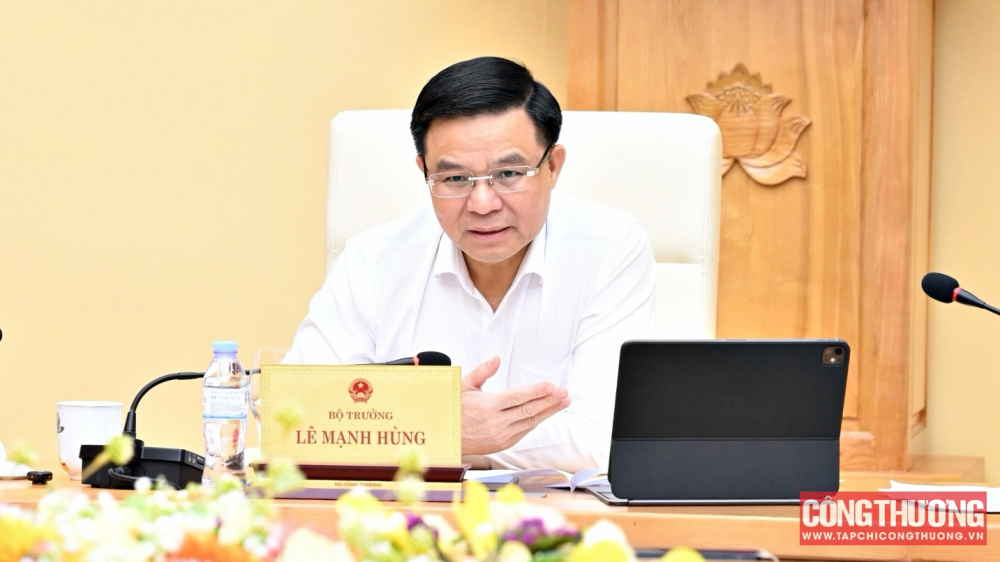 Bộ trưởng Bộ Công Thương Lê Mạnh Hùng
