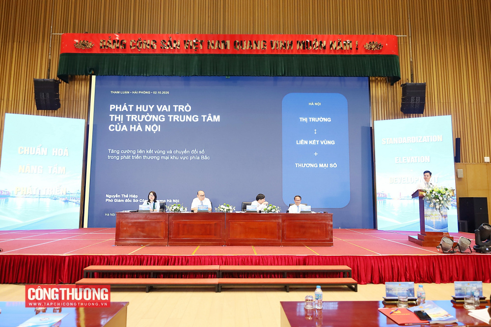 Hà Nội thúc đẩy liên kết vùng và thương mại số: Tạo động lực phát triển cho khu vực phía Bắc
