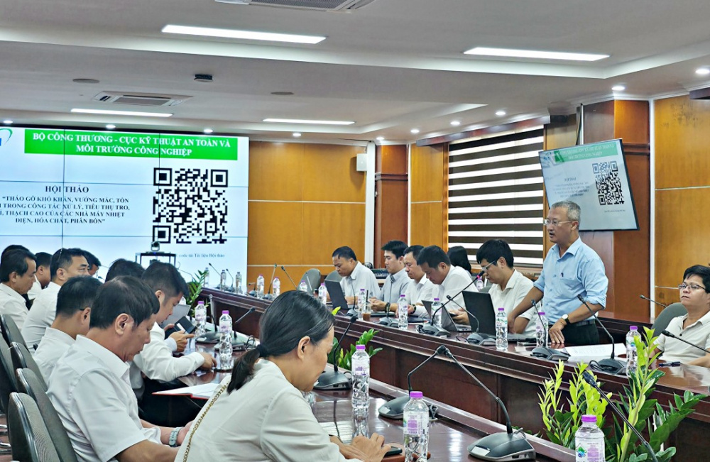 Hội thảo về tro, xỉ thạch cao