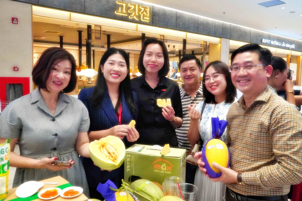 3 Nhà cung cấp dưa lưới tham gia kết nối tại sự kiện