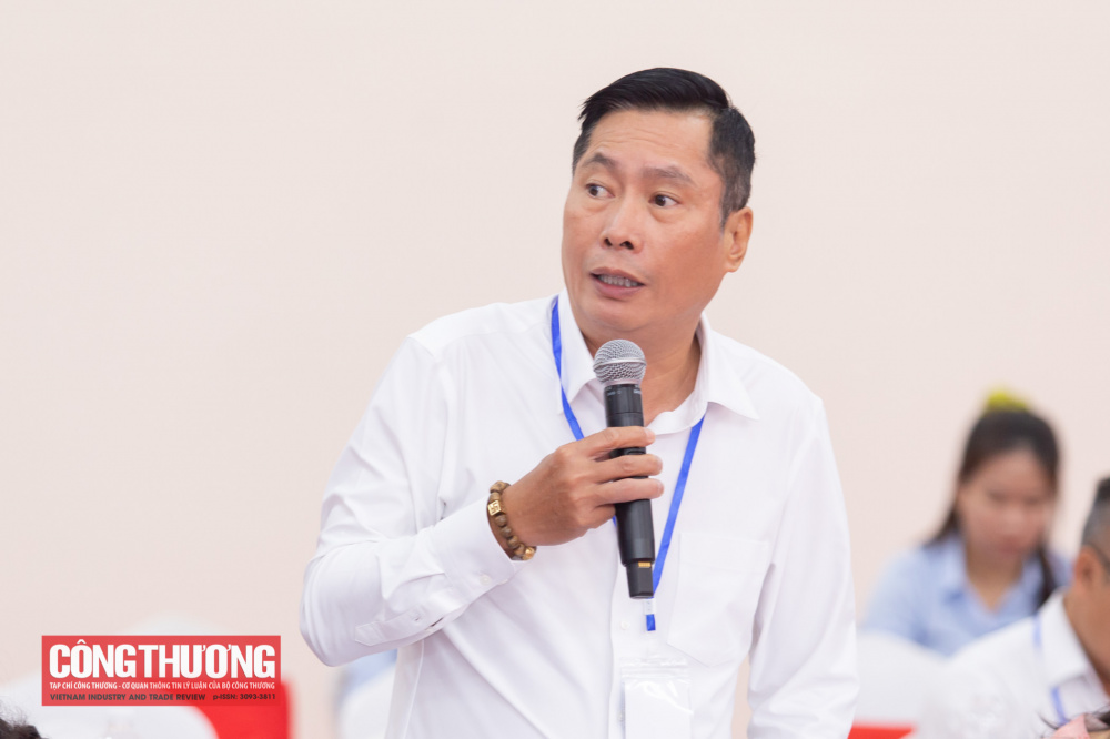 Ông Nguyễn Thành Nam, Phó Cục trưởng Cục Quản lý và Phát triển thị trường trong nước (Bộ Công Thương), trao đổi về cơ chế phát triển mô hình outlet và những khó khăn trong quản lý hoạt động kinh doanh trên thương mại điện tử.