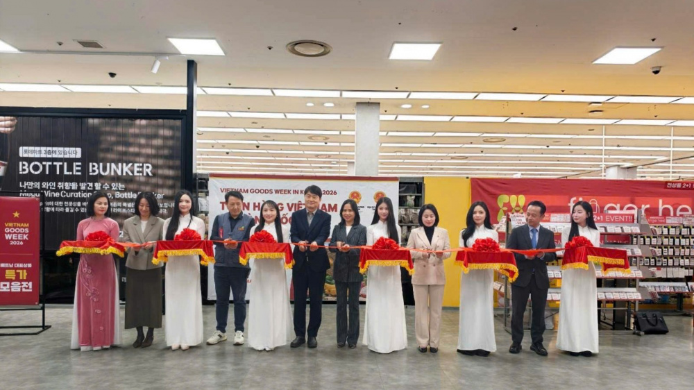 Khai mạc Tuần hàng Việt Nam tại hệ thống LOTTE Mart Hàn Quốc
