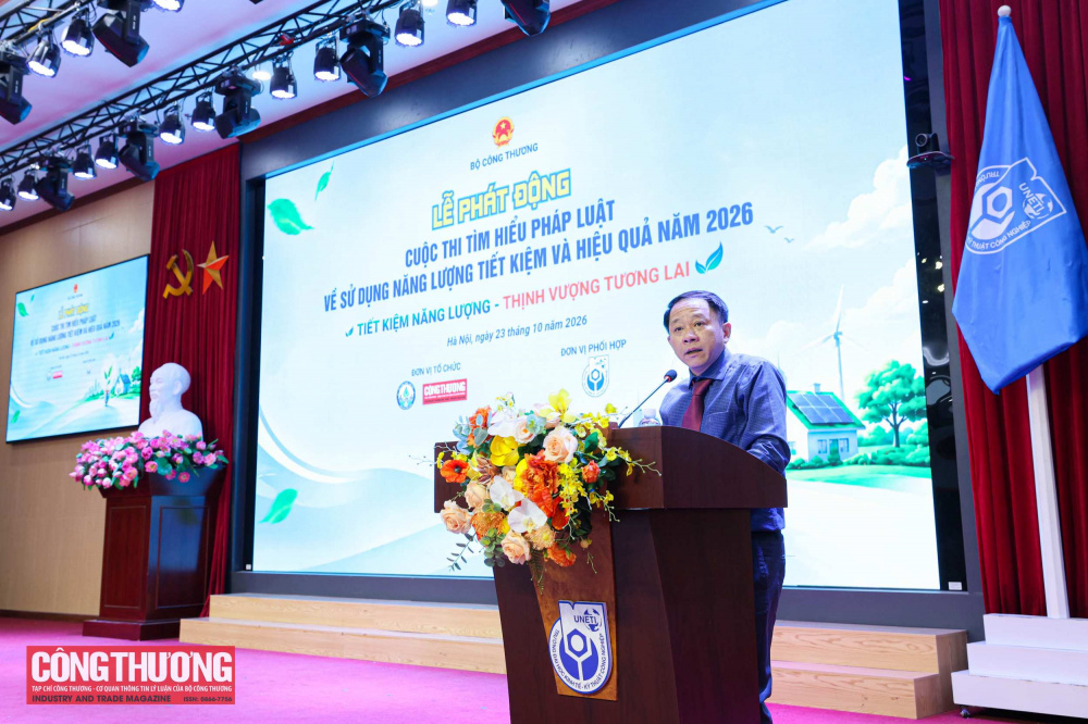 Bộ Công Thương phát động Cuộc thi "Tìm hiểu pháp luật về sử dụng năng lượng tiết kiệm và hiệu quả" năm 2026