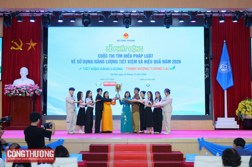 Bộ Công Thương phát động Cuộc thi "Tìm hiểu pháp luật về sử dụng năng lượng tiết kiệm và hiệu quả" năm 2026