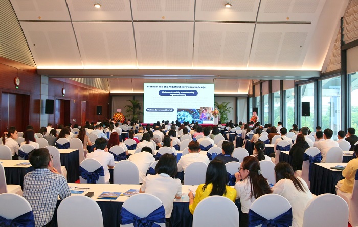 Toàn cảnh Hội thảo khoa học Quốc tế lần thứ 7: Nghiên cứu về Quản lý và Đổi mới công nghệ 2026 (The 7th International Conference on Research in Management and Technovation, 2026 – ICRMAT 2026).