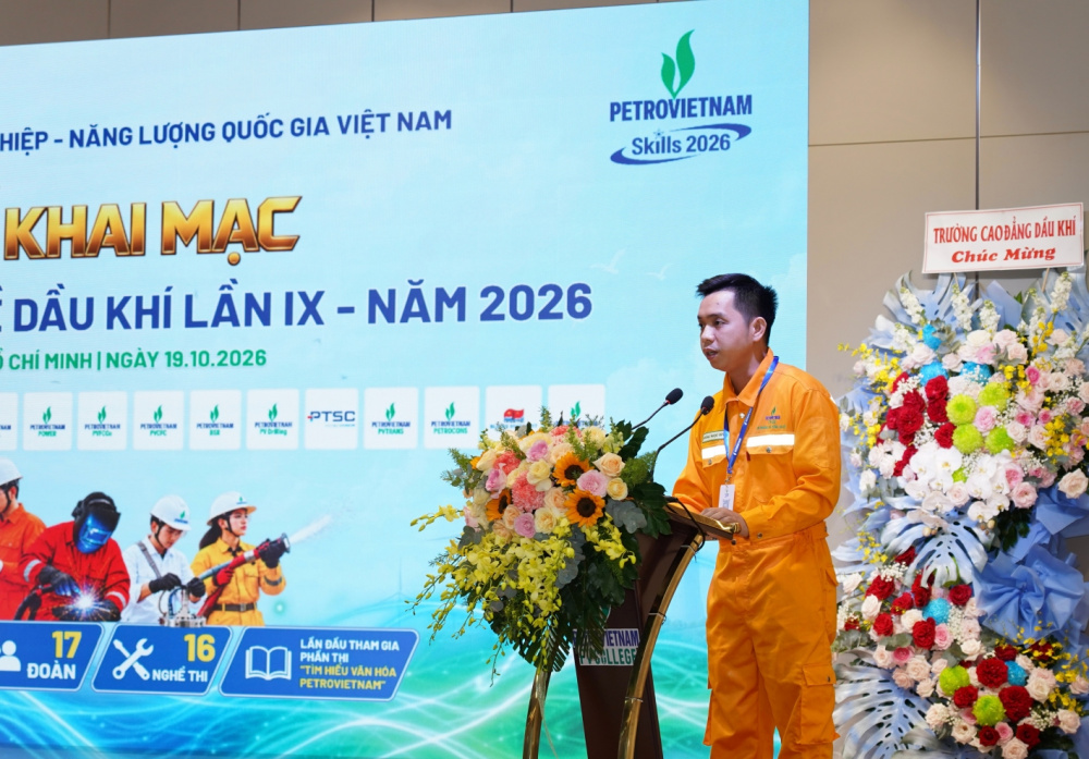 Hoàng Ngọc Quý, Kỹ sư Phòng Kỹ thuật Sản xuất, Chi nhánh Khí Đông Nam Bộ - Tổng công ty Khí Việt Nam (PVGAS)