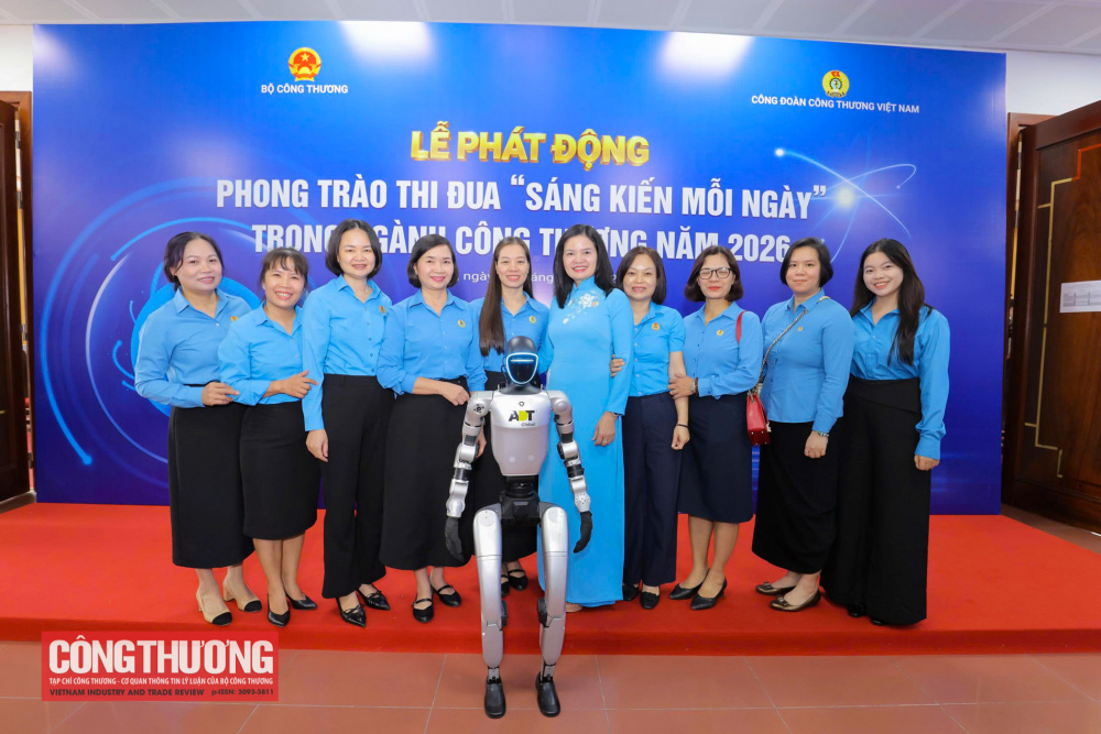 Phát động Phong trào thi đua “Sáng kiến mỗi ngày” trong ngành Công Thương năm 2026 và khởi động Cuộc thi “Nhóm giải pháp Đổi mới sáng tạo - Chuyển đổi số ngành Công Thương