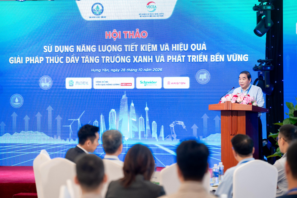 Ông Nguyễn Đình Hiệp - Chủ tịch Hội Khoa học và công nghệ sử dụng năng lượng tiết kiệm và hiệu quả Việt Nam (VECEA)