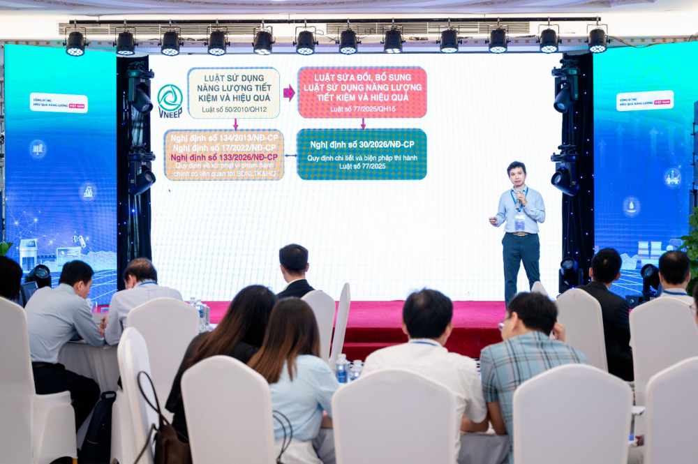 Hội thảo “Sử dụng năng lượng tiết kiệm và hiệu quả - Giải pháp thúc đẩy tăng trưởng xanh và phát triển bền vững"