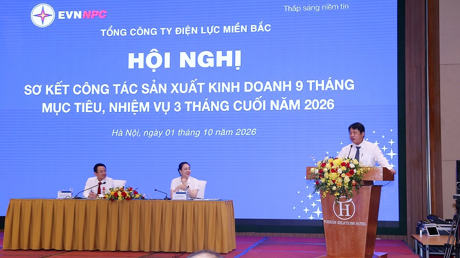 EVNNPC đón nhận Cờ thi đua của Chính phủ
