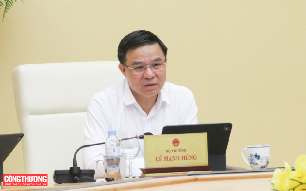 Bộ trưởng Bộ Công Thương Lê Mạnh Hùng lãnh đạo và quản lý toàn diện các mặt công tác của Bộ.