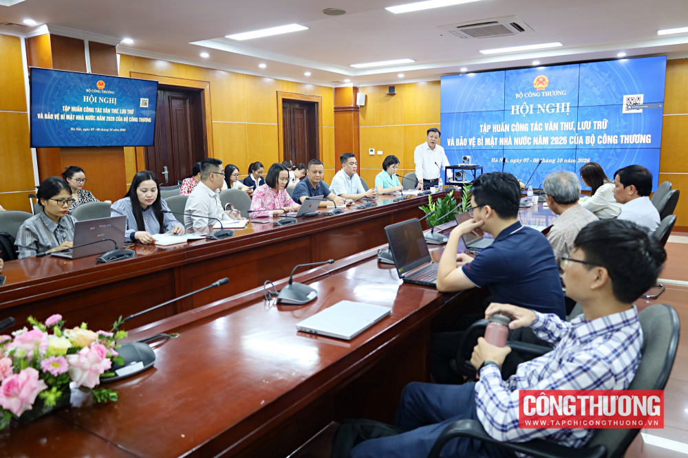 Bộ Công Thương đẩy mạnh chuyển đổi số và chuẩn hóa quy trình xử lý văn bản điện tử