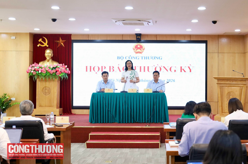 Bộ Công Thương tổ chức Họp báo thường kỳ Quý III năm 2026