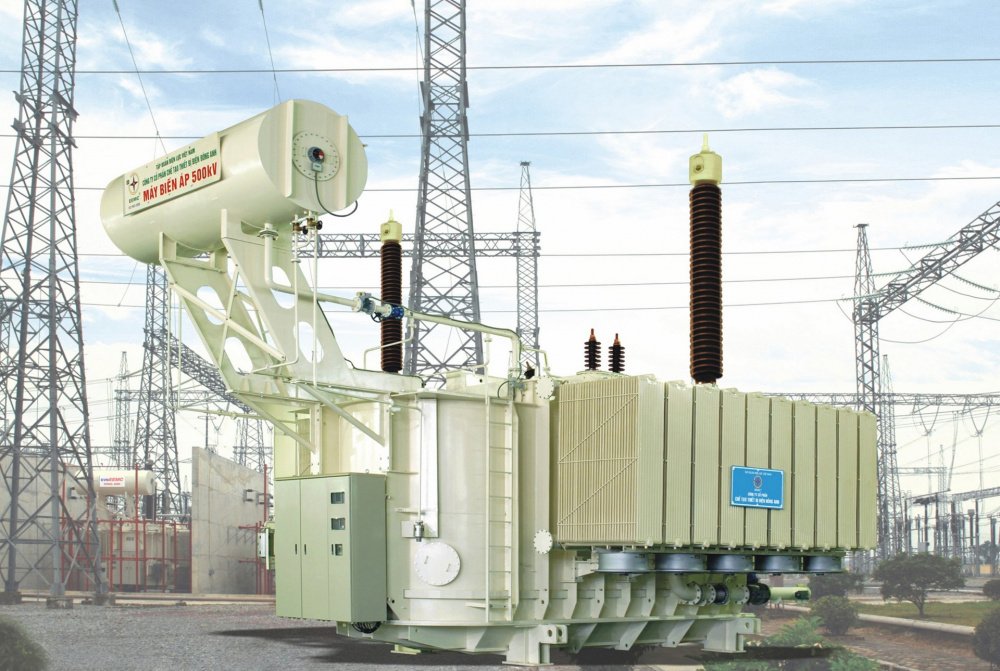 máy biến áp 500 kV - 3×300 MVA