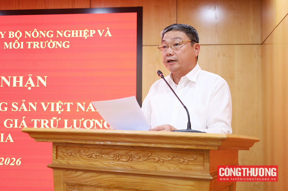 Đảng ủy Bộ Công Thương tiếp nhận Đảng bộ Cục Địa chất và Khoáng sản Việt Nam và Chi bộ Văn phòng Hội đồng đánh giá trữ lượng khoáng sản quốc gia