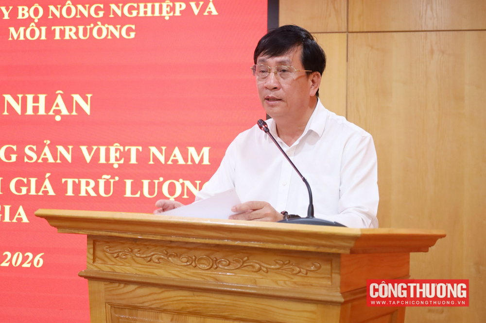 Đảng ủy Bộ Công Thương tiếp nhận Đảng bộ Cục Địa chất và Khoáng sản Việt Nam và Chi bộ Văn phòng Hội đồng đánh giá trữ lượng khoáng sản quốc gia