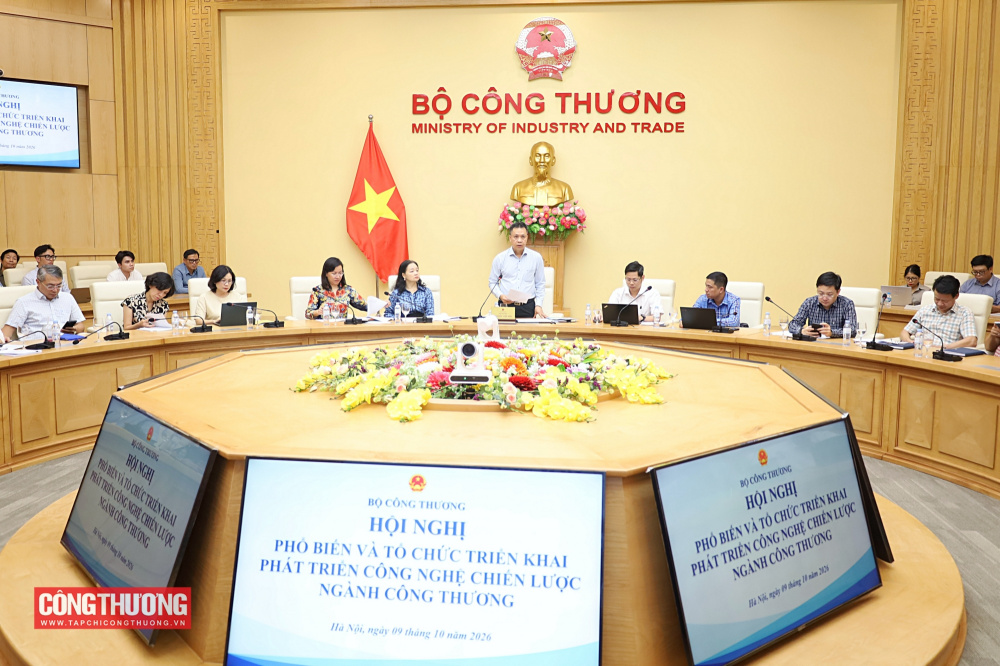 Khởi động các sản phẩm công nghệ chiến lược trong năm 2026: Bộ Công Thương quyết tâm chuyển từ nghiên cứu sang ứng dụng thực tiễn bền vững