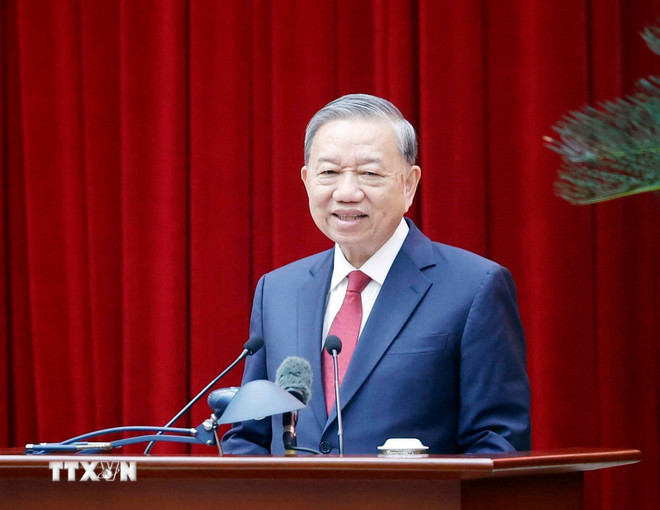 tổng bí thư gặp mặt các tiểu ban Đại hội