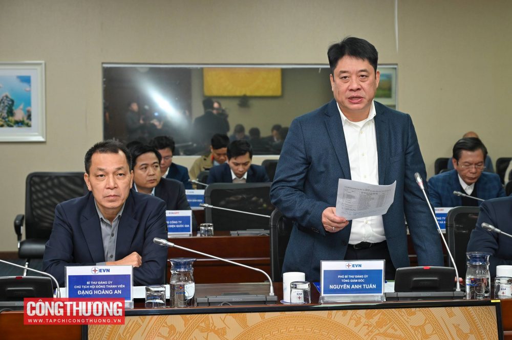 Tổng giám đốc EVN Nguyễn Anh Tuấn cho biết mục tiêu cao nhất là cung cấp điện an toàn, ổn định, liên tục cho sản xuất và đời sống nhân dân dịp trước, trong và sau Tết Nguyên đán Bính Ngọ 2026
