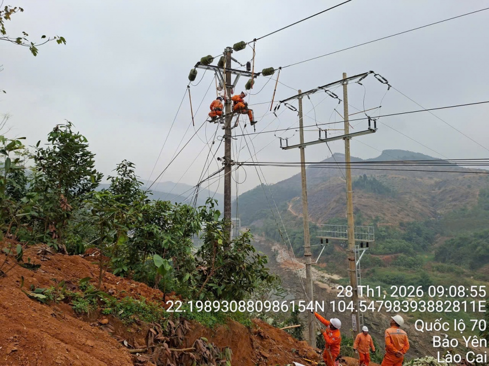 Thắp sáng Tết Nguyên đán Bính Ngọ - EVNNPC vững vàng giữ dòng điện