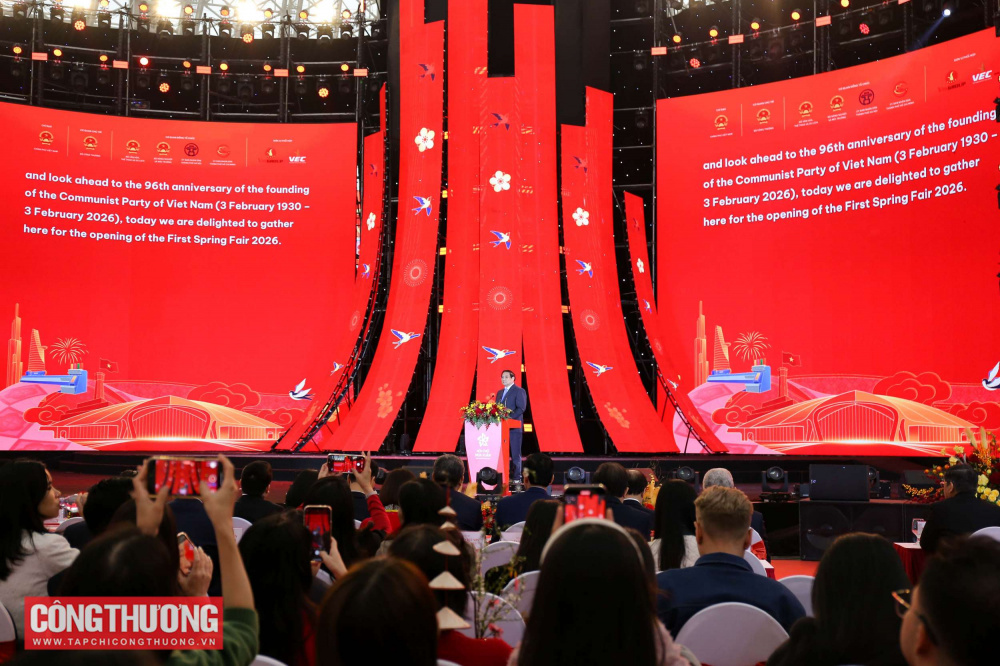 Chính thức khai mạc Hội chợ Mùa Xuân lần thứ nhất năm 2026