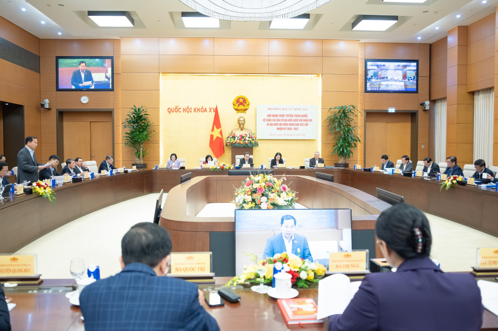 hội nghị triển khai bầu cử