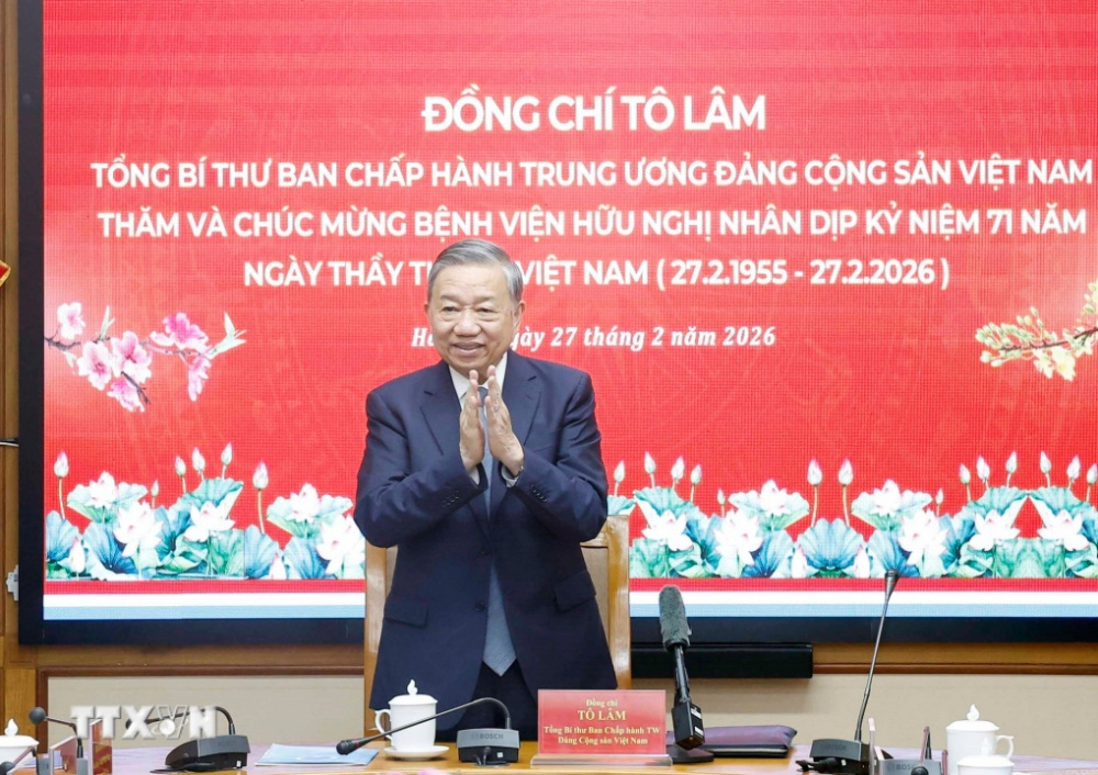 Tổng Bí thư Tô Lâm 