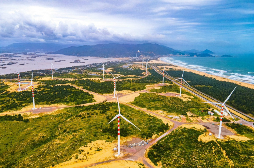 Một dự án điện gió trên địa bàn Gia Lai