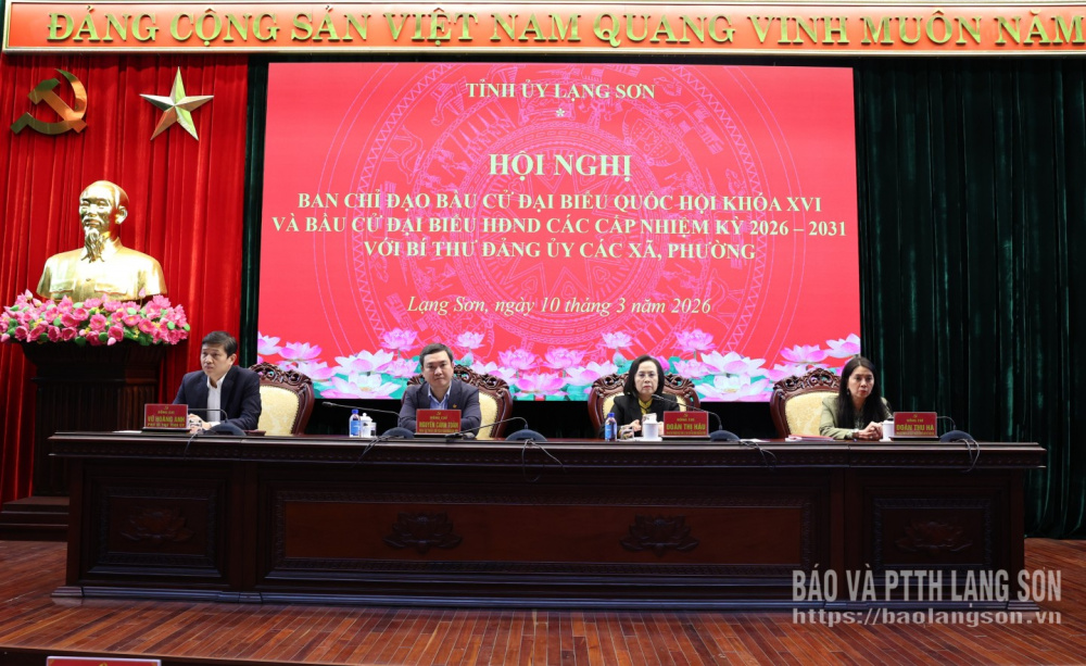 Lạng Sơn: Chủ động các phương án, bảo đảm tuyệt đối an toàn trong thời gian bầu cử Quốc hội và HĐND