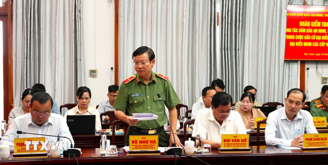 Tây Ninh chủ động “từ sớm, từ xa”, bảo vệ tuyệt đối ngày bầu cử