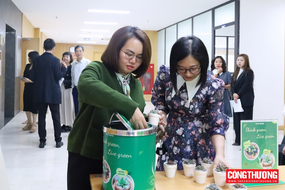 Một số hình ảnh hoạt động đổi pin cũ lấy cây xanh