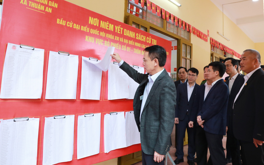 Hà Nội: Đẩy mạnh tuyên truyền để cử tri đi bầu cử với tỷ lệ cao nhất