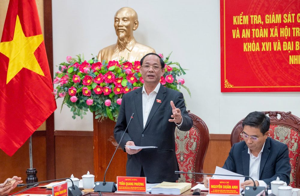 Phó Chủ tịch Quốc hội, Thượng tướng Trần Quang Phương