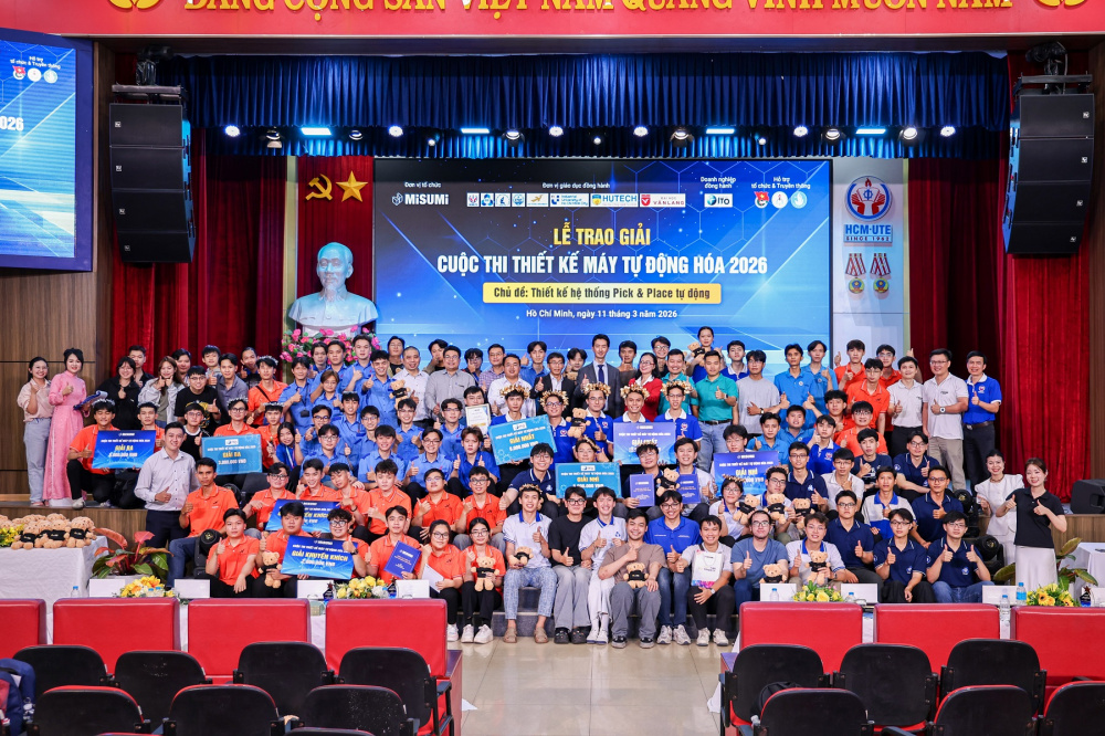 Chung kết cuộc thi Thiết kế Máy tự động hóa 2026: Sân chơi công nghiệp tiêu chuẩn toàn cầu