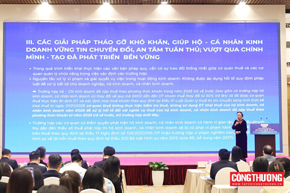 Sẵn sàng đồng hành cùng hộ kinh doanh chuyển đổi phương thức kê khai thuế