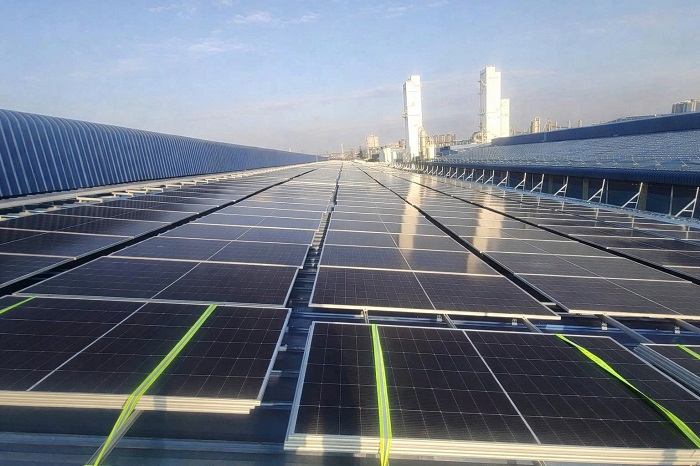 Hệ thống điện mặt trời áp mái phân kỳ 2 có tổng công suất lắp đặt 22,5 MWp. Hòa Phát